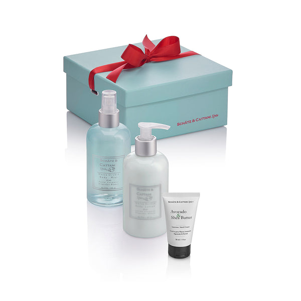 Caja Navidad 3 Productos Orquídea Blanca